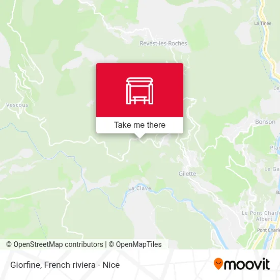 Giorfine map