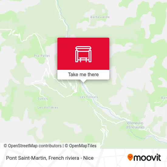 Pont Saint-Martin map