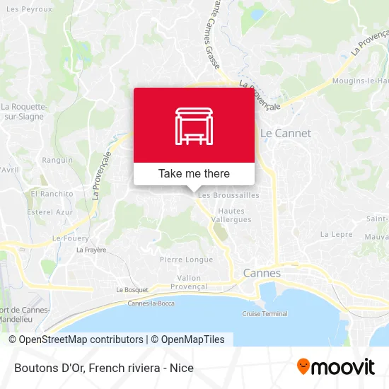 Boutons D'Or map
