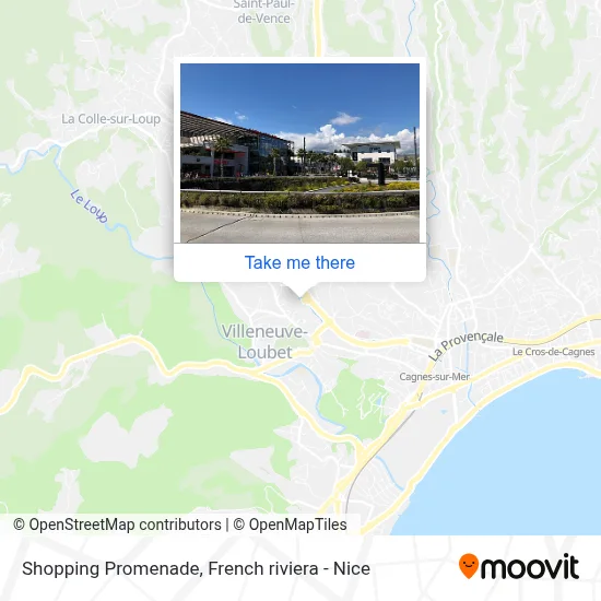 Shopping Promenade map