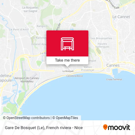Gare De Bosquet (Le) map