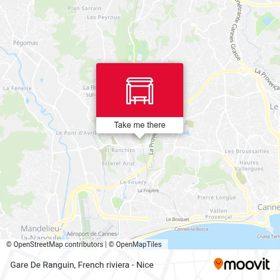 Mapa Gare De Ranguin