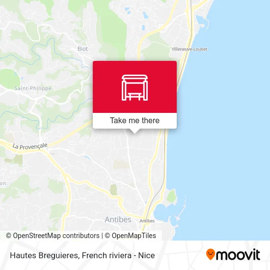 Hautes Breguieres map