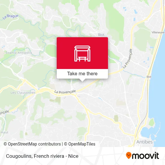 Cougoulins map