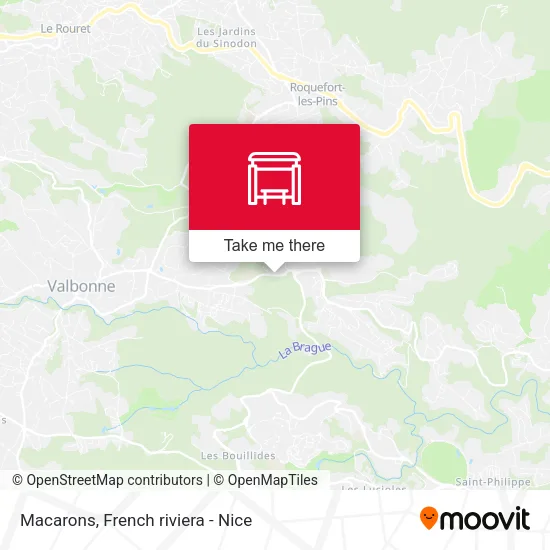 Macarons map