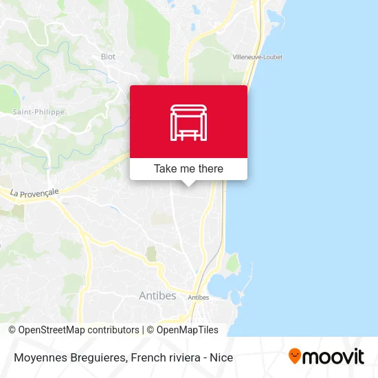 Moyennes Breguieres map