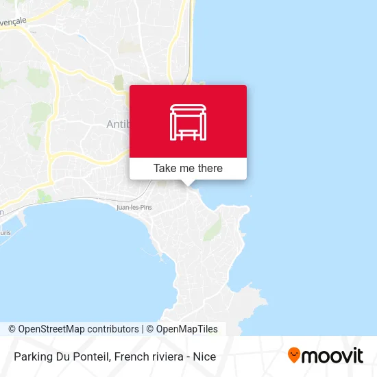 Parking Du Ponteil map