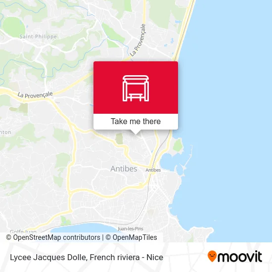 Lycee Jacques Dolle map