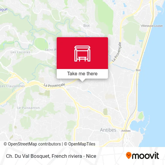 Ch. Du Val Bosquet map