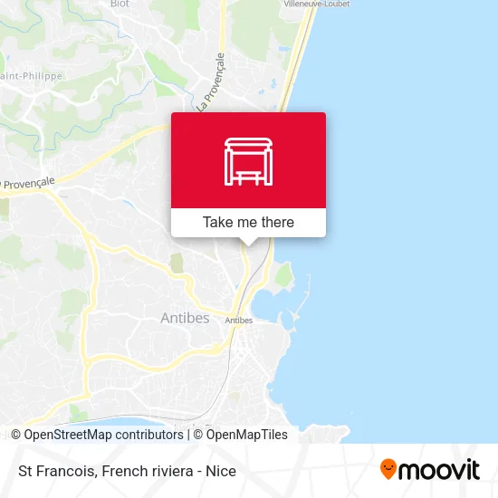 St Francois map