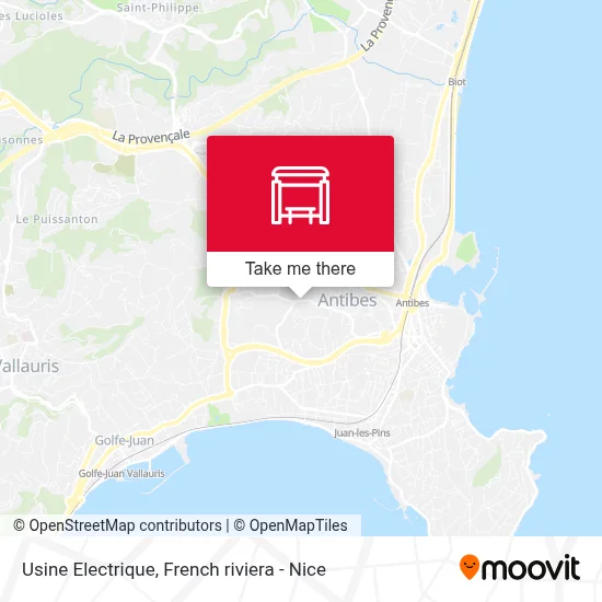 Usine Electrique map