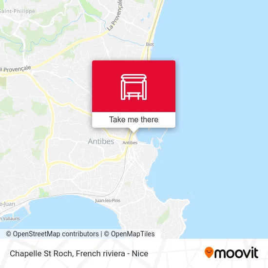 Chapelle St Roch map