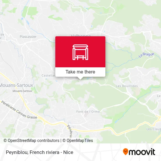 Peyniblou map
