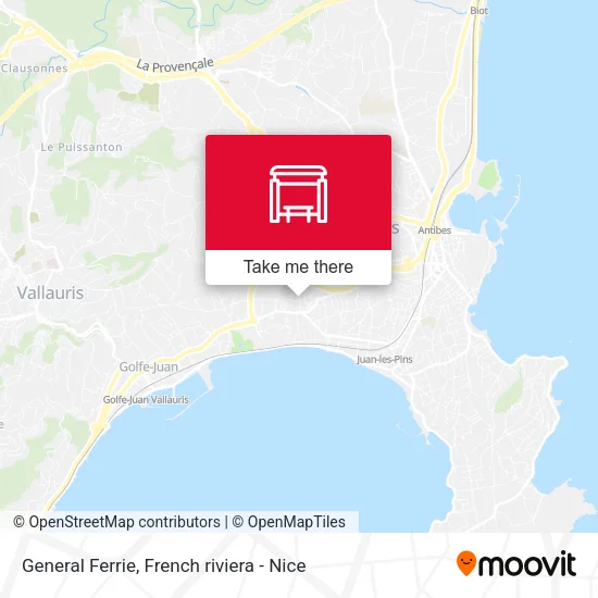 General Ferrie map