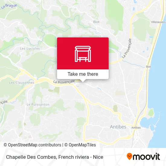 Chapelle Des Combes map