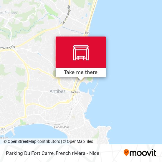 Parking Du Fort Carre map