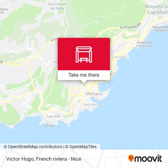 Victor Hugo map