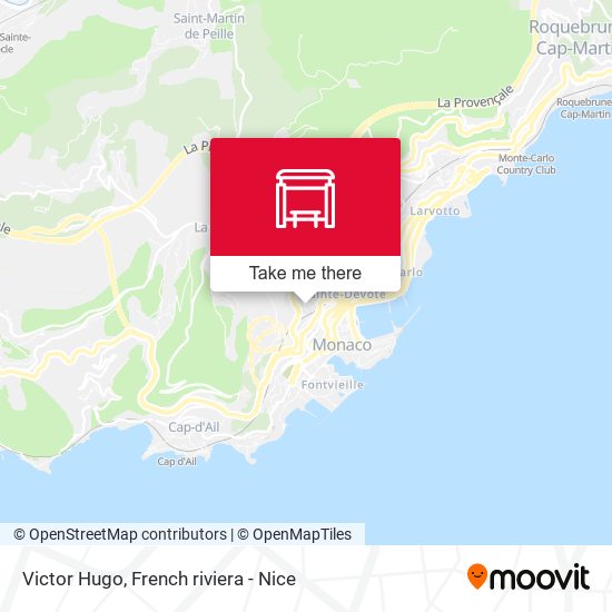 Victor Hugo map