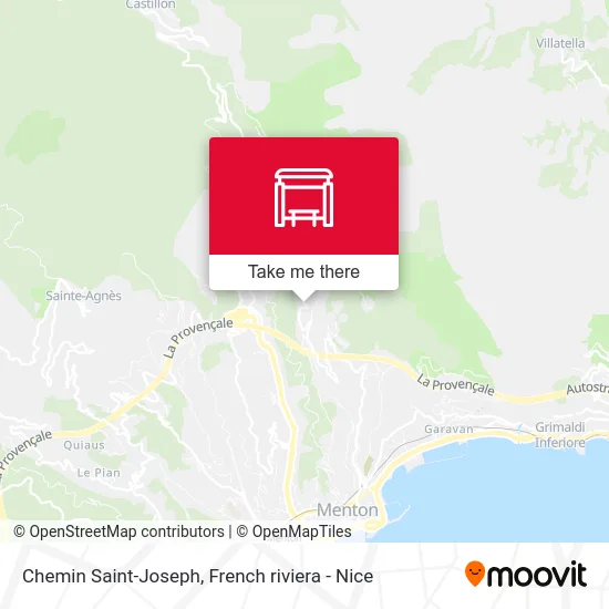 Chemin Saint-Joseph map