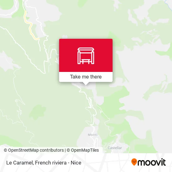 Le Caramel map