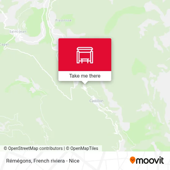 Rémégons map