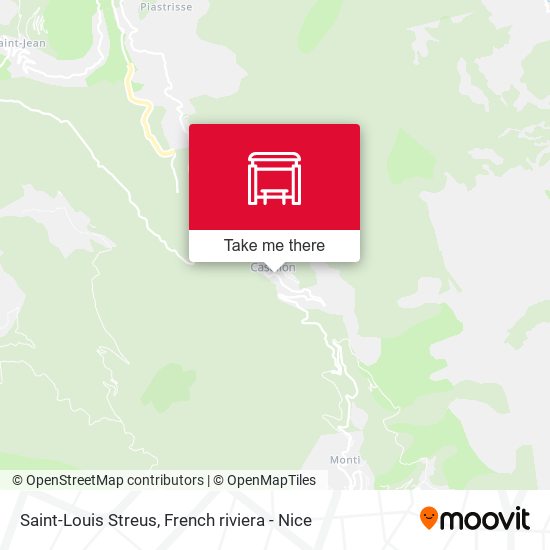 Saint-Louis Streus map