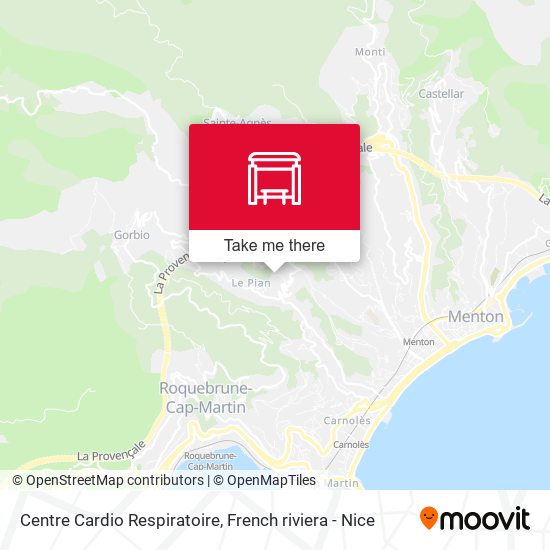 Centre Cardio Respiratoire map