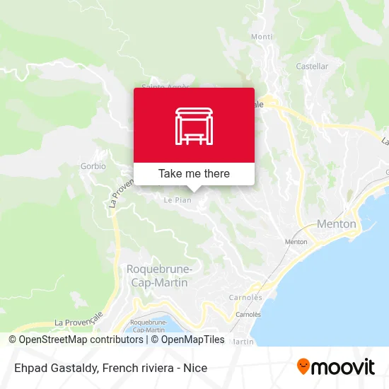 Ehpad Gastaldy map