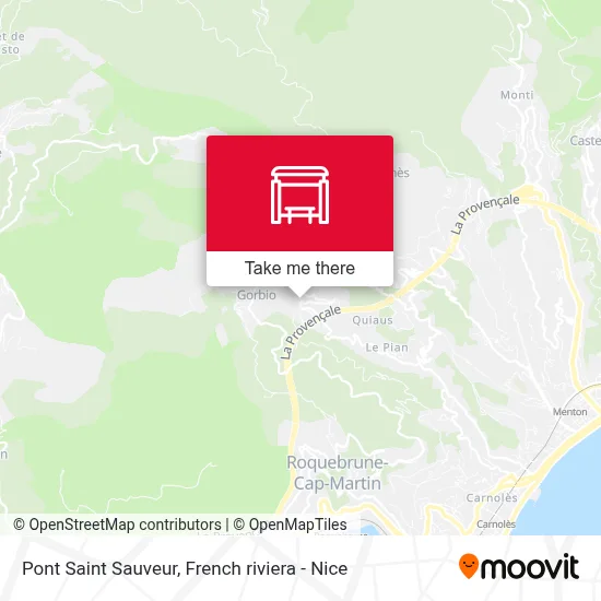 Pont Saint Sauveur map