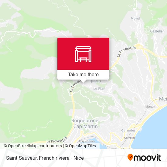 Saint Sauveur map