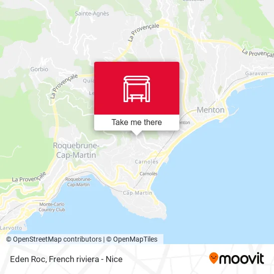 Eden Roc map