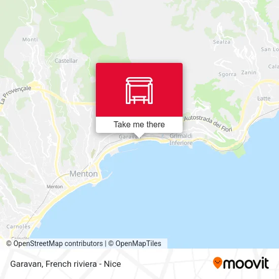 Garavan map