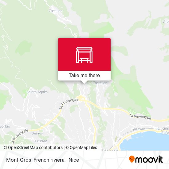 Mont-Gros map