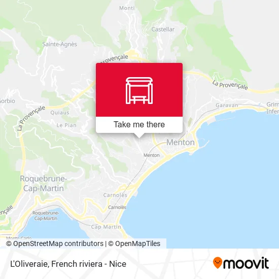 L'Oliveraie map