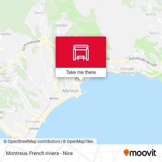 Montreux map