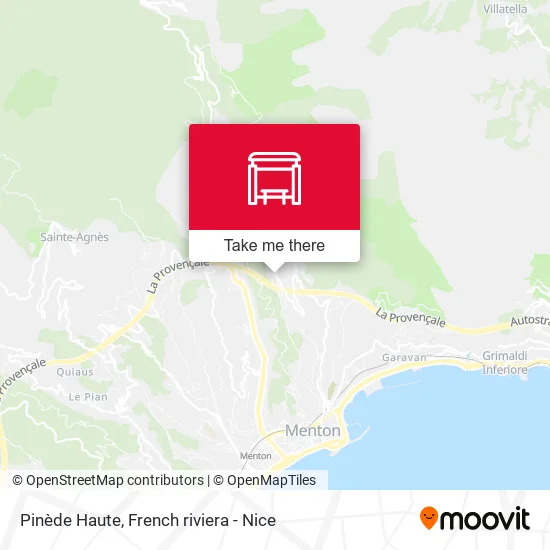 Pinède Haute map