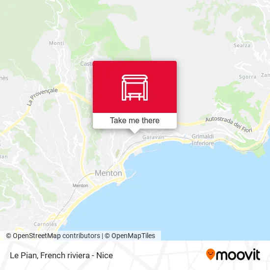 Le Pian map
