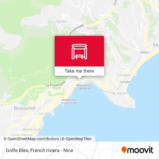 Golfe Bleu map
