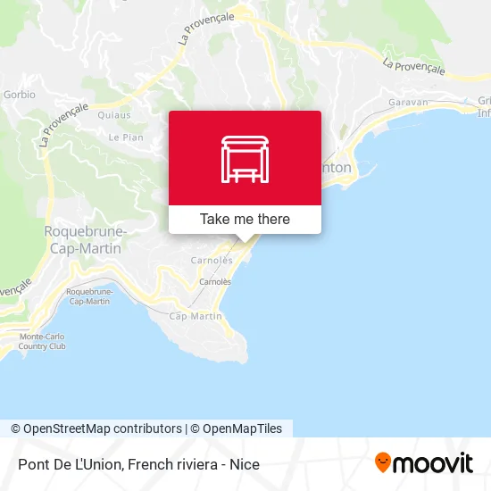 Pont De L'Union map