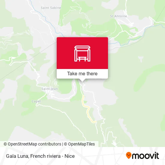 Gaïa Luna map