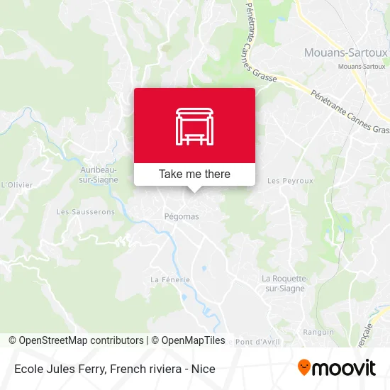 Ecole Jules Ferry map