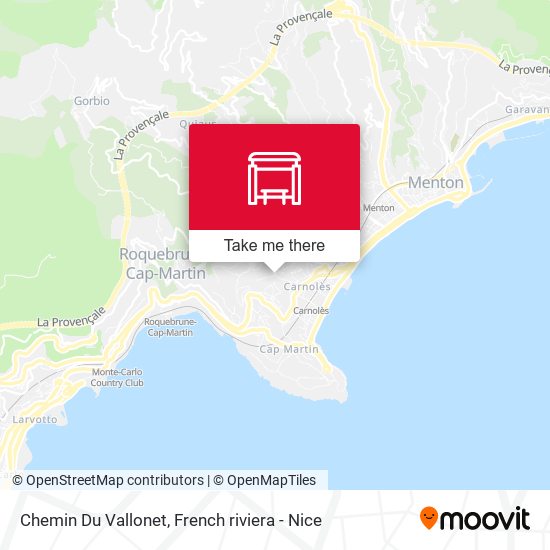 Chemin Du Vallonet map