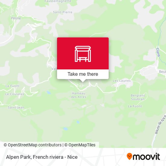 Alpen Park map