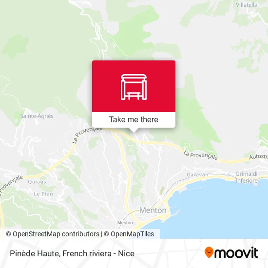 Pinède Haute map