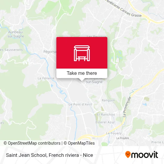 Ecole Saint Jean map