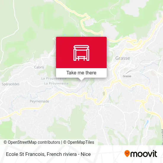 Ecole St Francois map