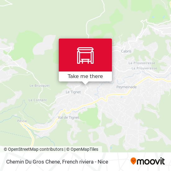 Chemin Du Gros Chene map