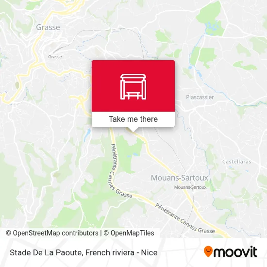 Stade De La Paoute map