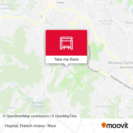 Hopital map