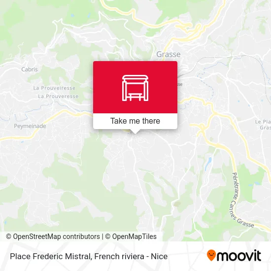 Place Frederic Mistral map